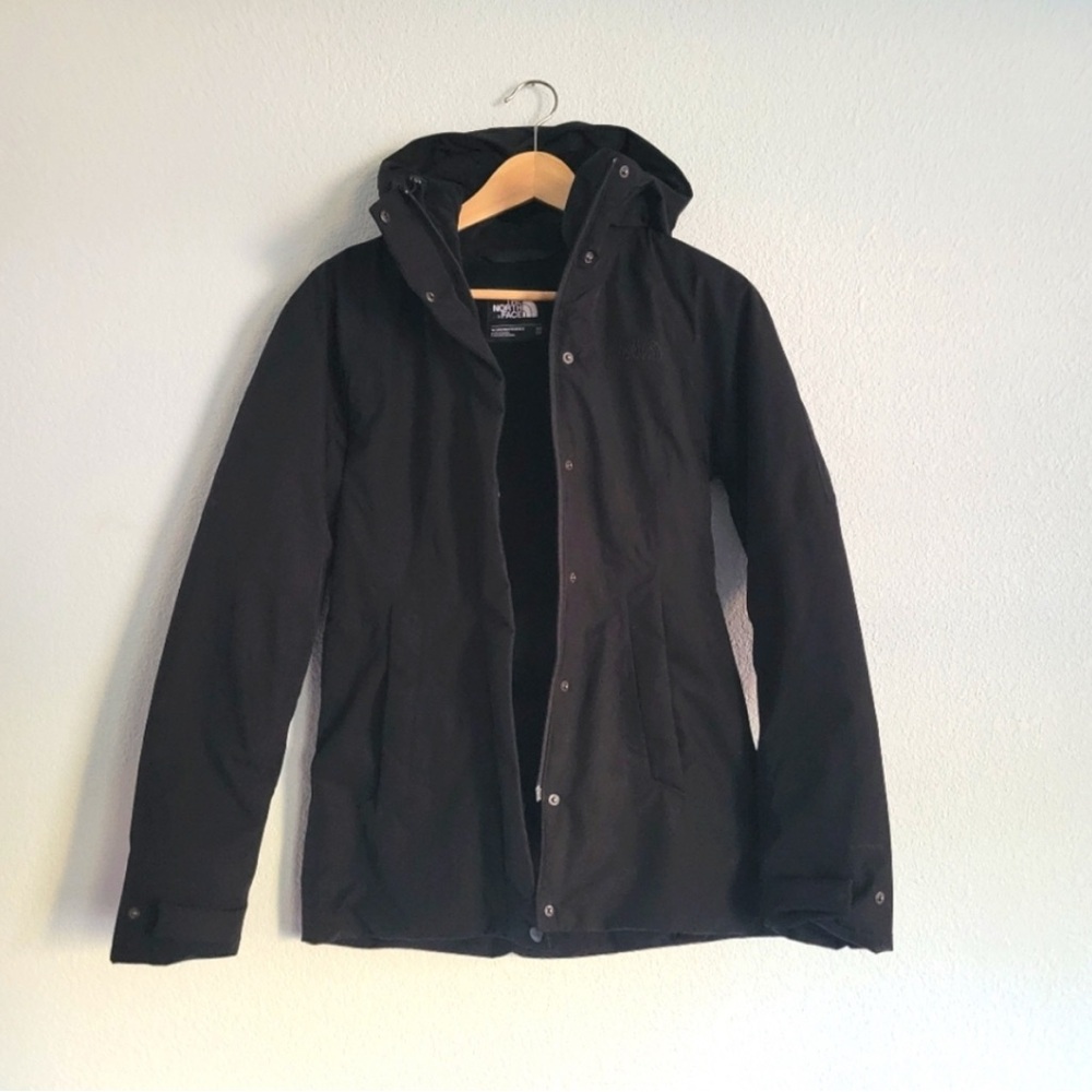 Woman’s The north face fleece lined parka